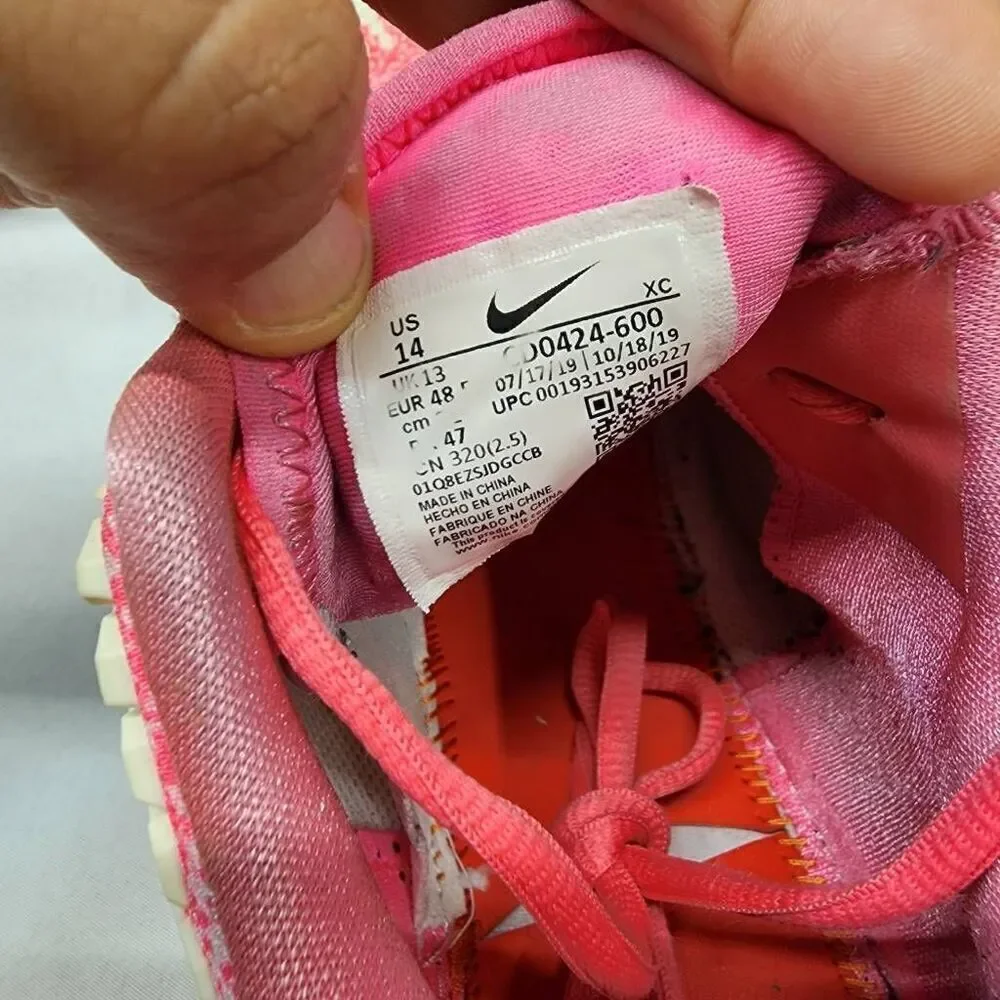 Nike Zoom Vapor Cage 4 Rafa Digital Pink/Gridiron/White Sneakers Shoes Men's 14